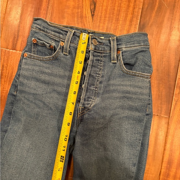 Levi’s Ribcage Boot Jeans Size 26 High Rise Bootcut (0360) - Picture 5 of 9